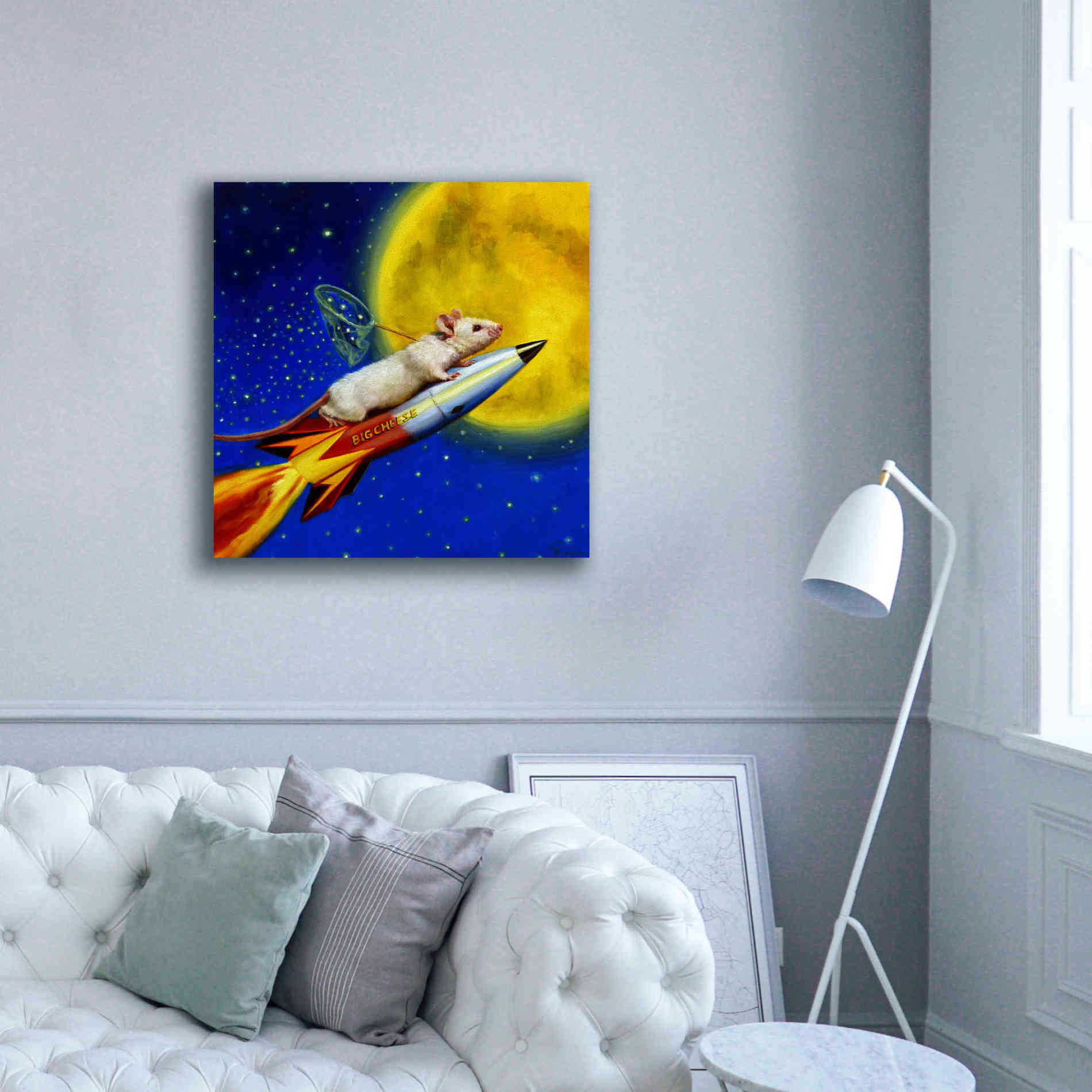 'Dream Catcher' by Lucia Heffernan, Canvas Wall Art,37x37