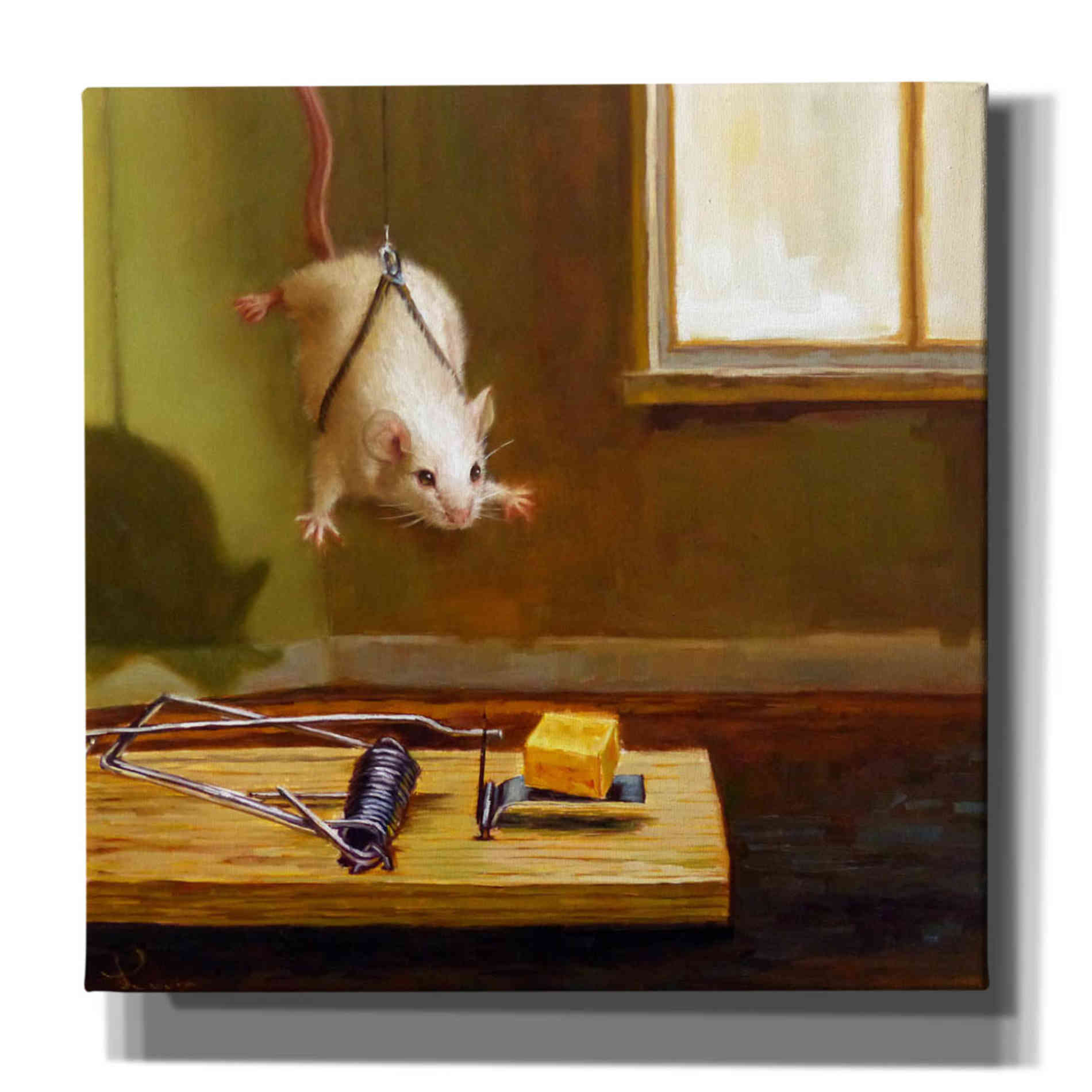 'Mission Impossible' by Lucia Heffernan, Canvas Wall Art