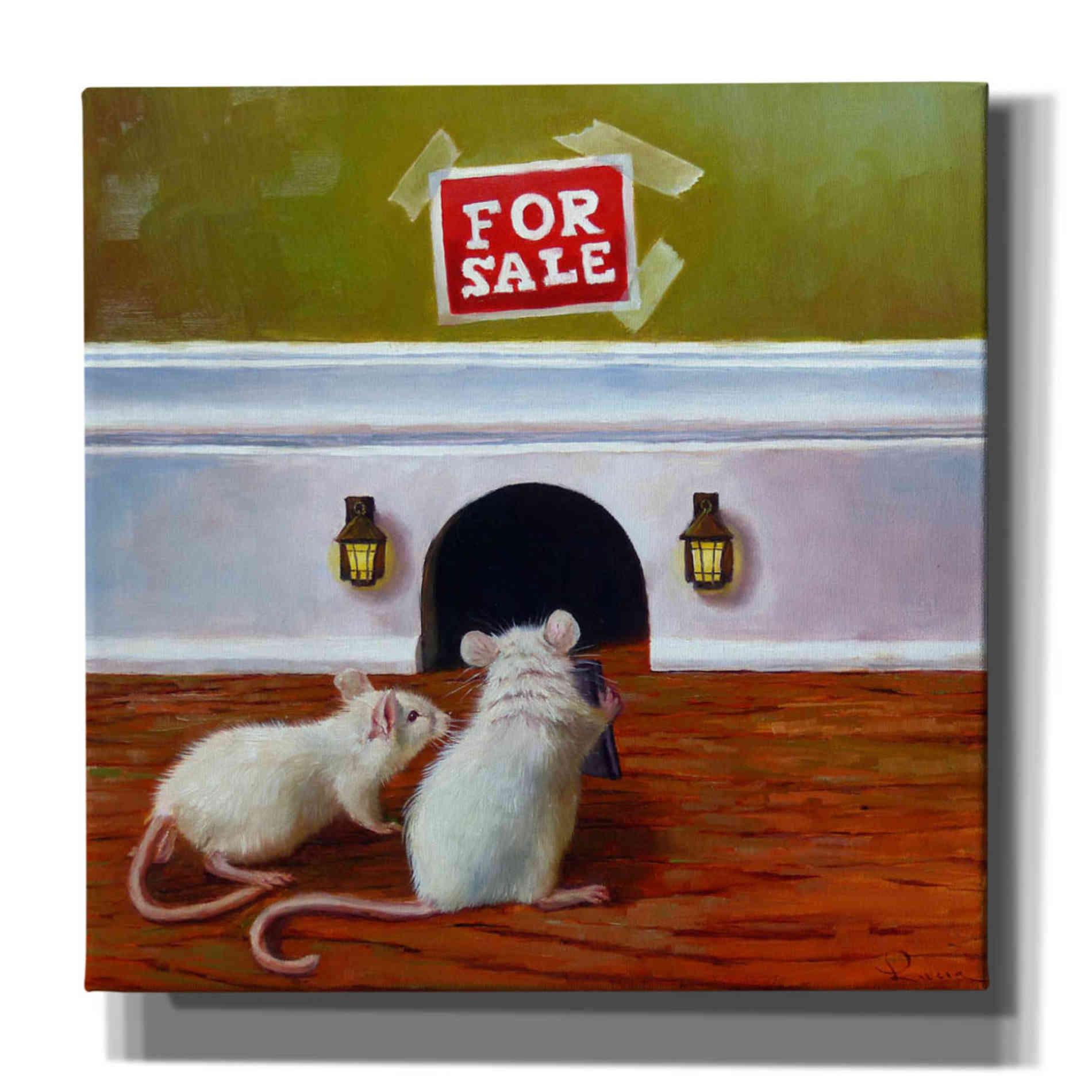 'Must See Inside' by Lucia Heffernan, Canvas Wall Art