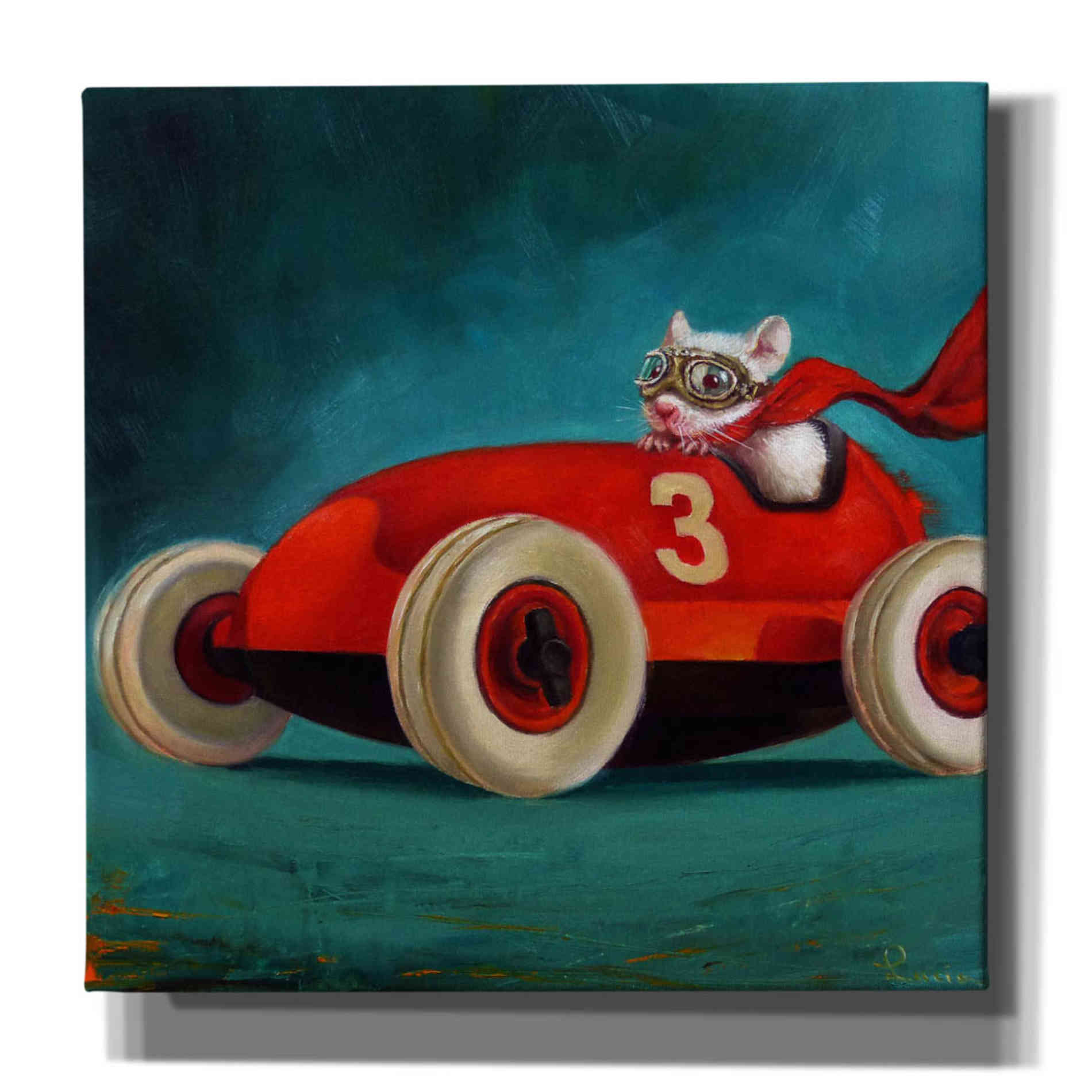 'Speed Racer' by Lucia Heffernan, Canvas Wall Art