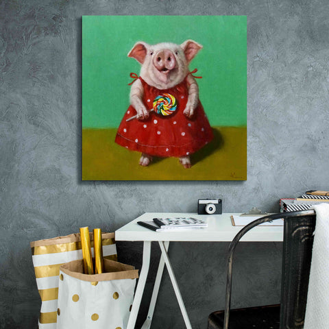 Image of 'Sticky' by Lucia Heffernan, Canvas Wall Art,26x26