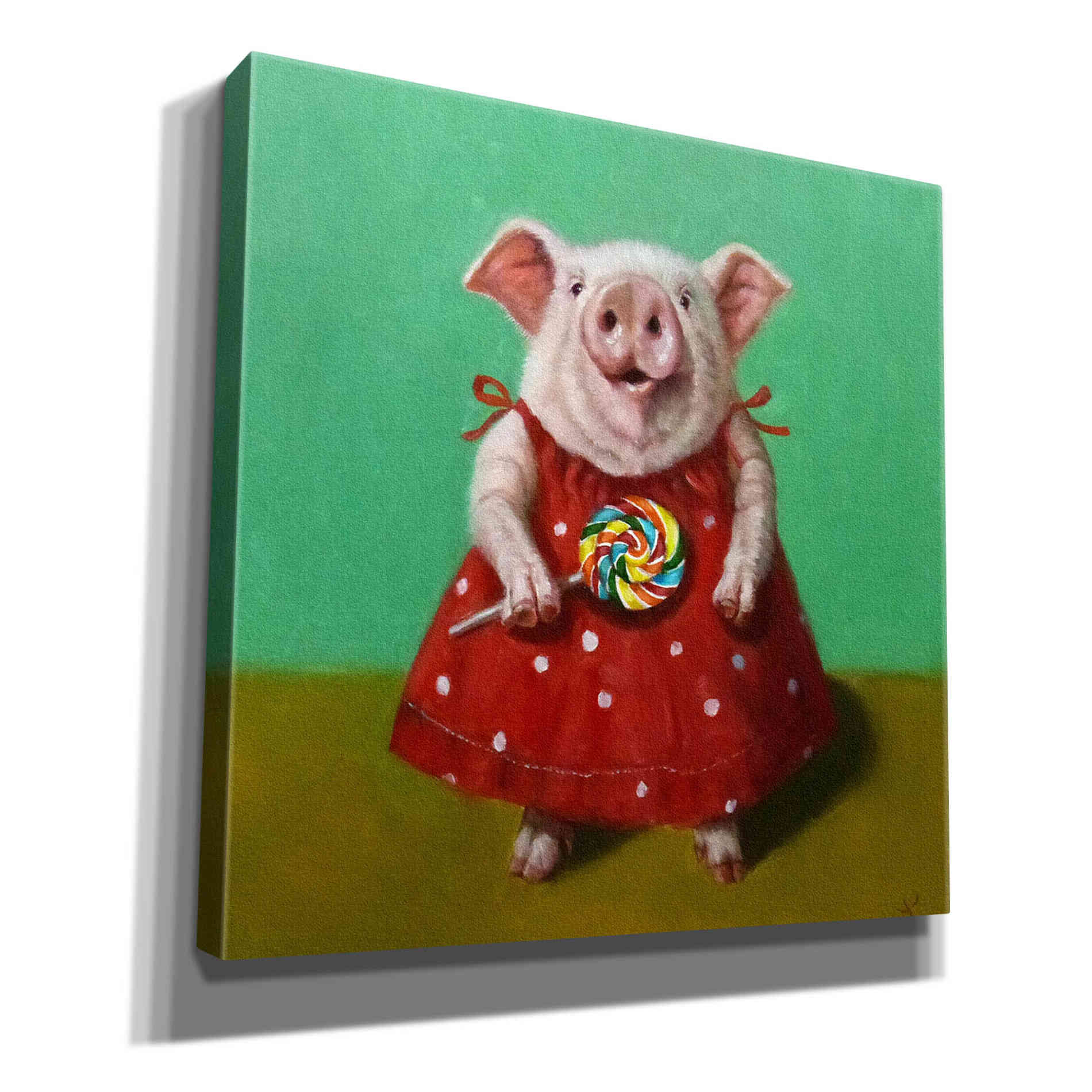 'Sticky' by Lucia Heffernan, Canvas Wall Art