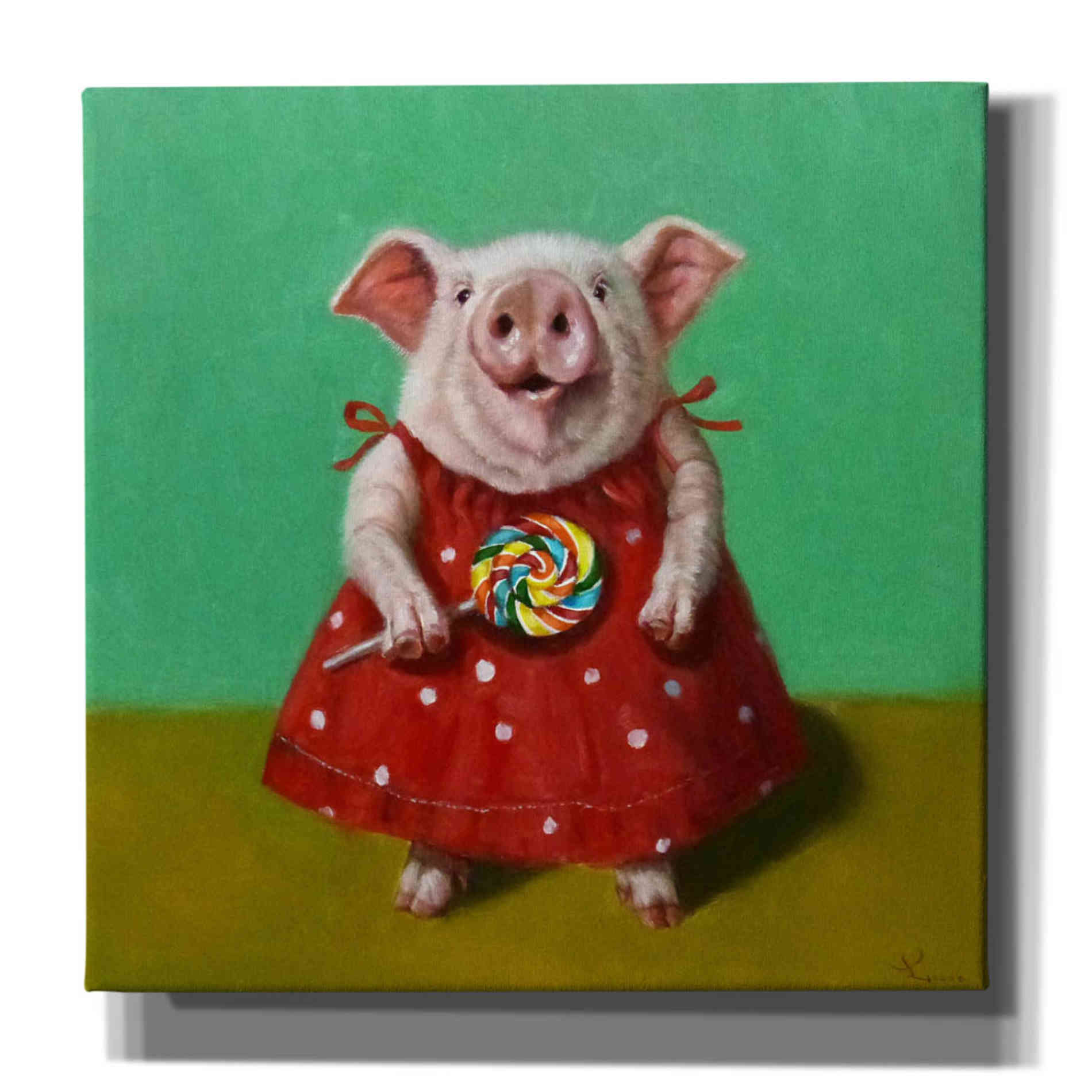 'Sticky' by Lucia Heffernan, Canvas Wall Art