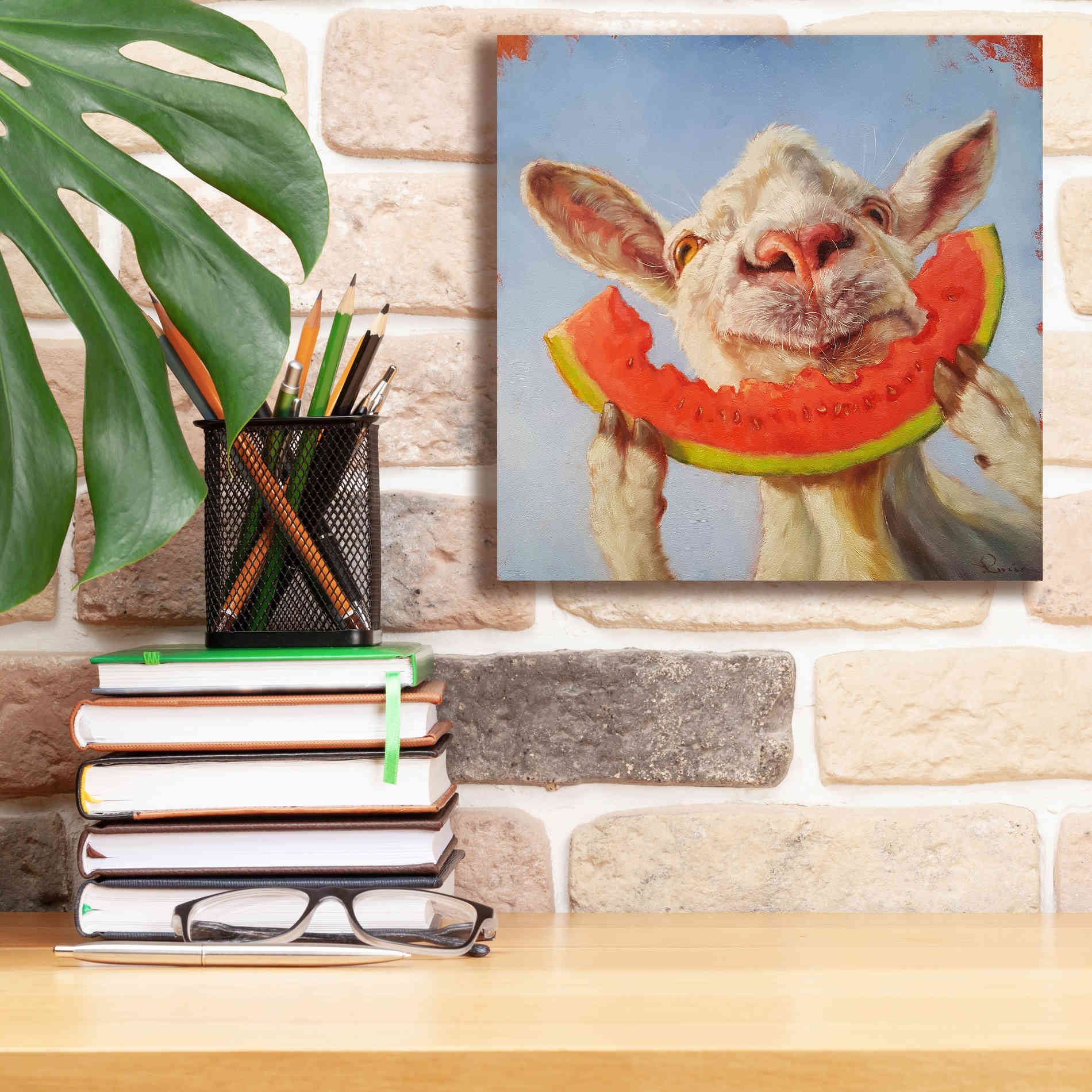 'Summer Treat' by Lucia Heffernan, Canvas Wall Art,12x12