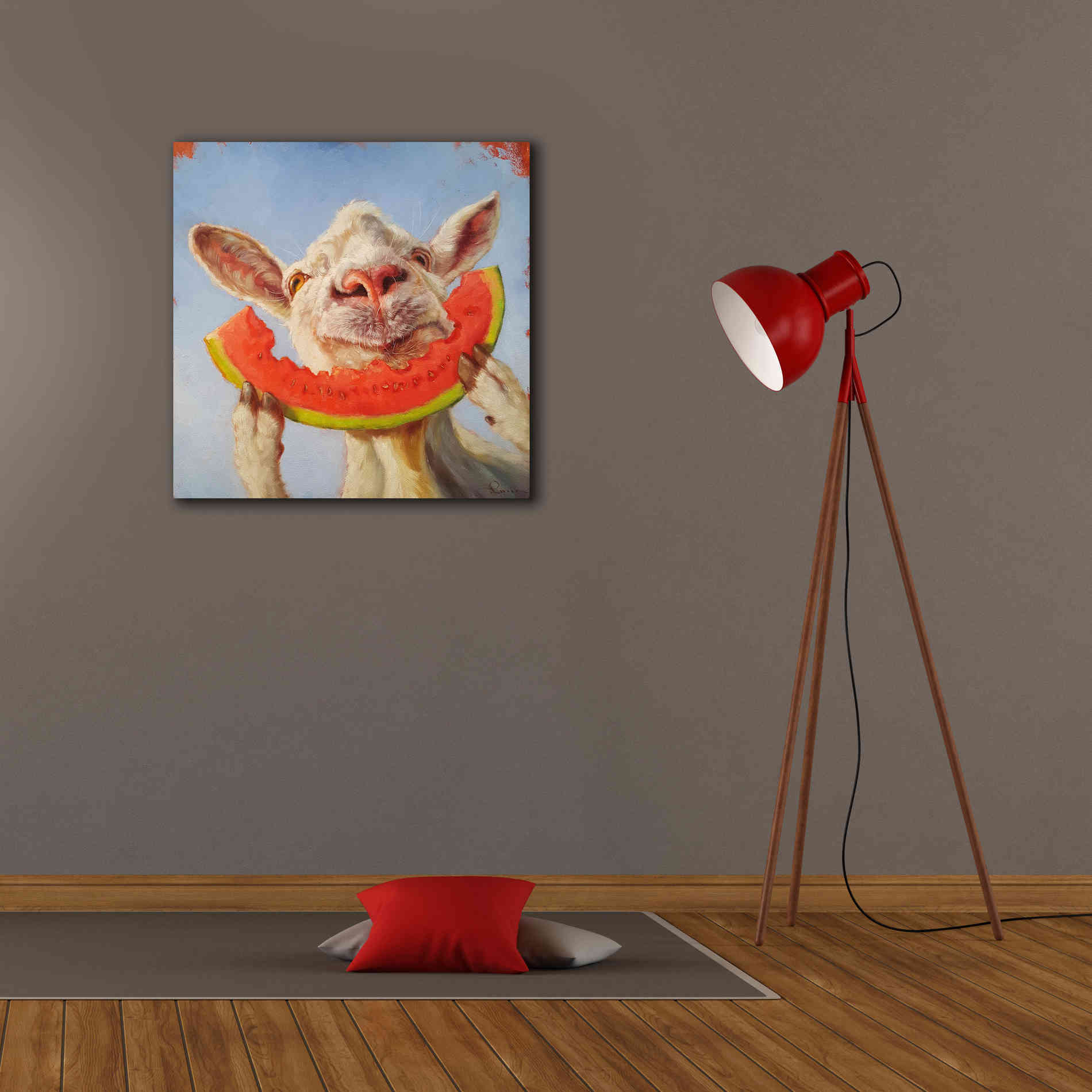 'Summer Treat' by Lucia Heffernan, Canvas Wall Art,26x26