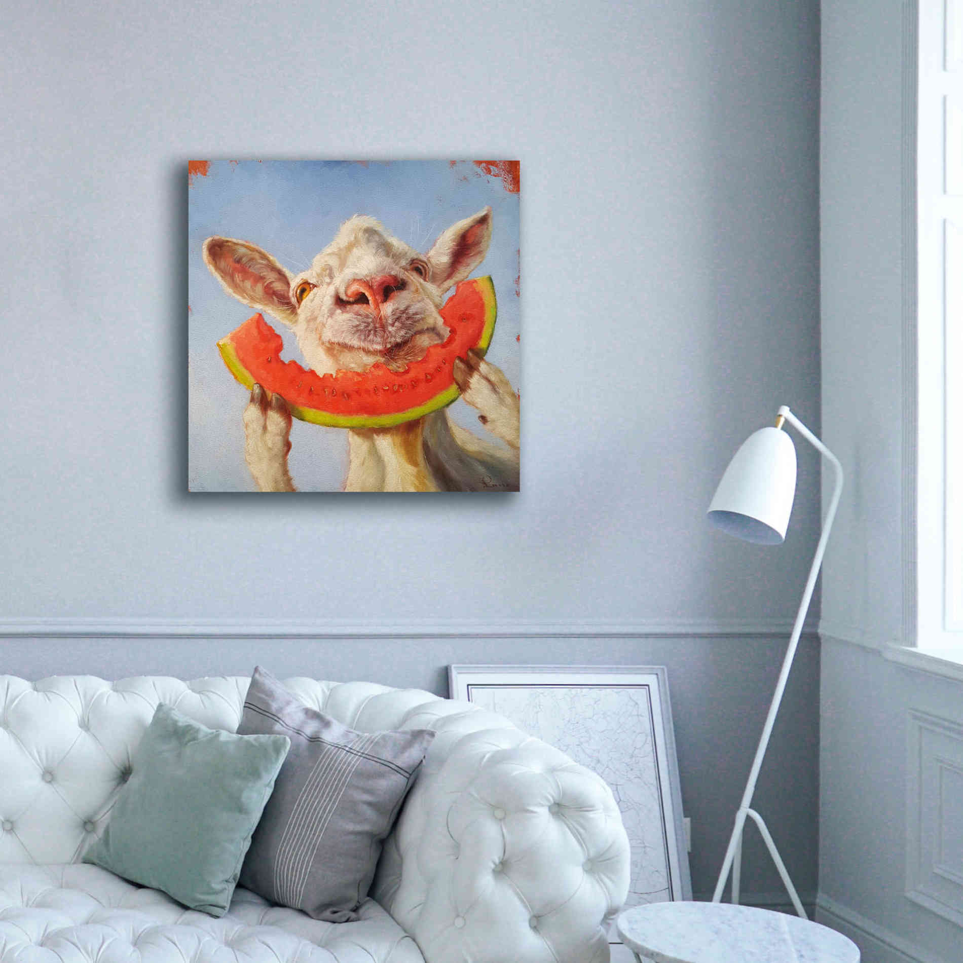 'Summer Treat' by Lucia Heffernan, Canvas Wall Art,37x37