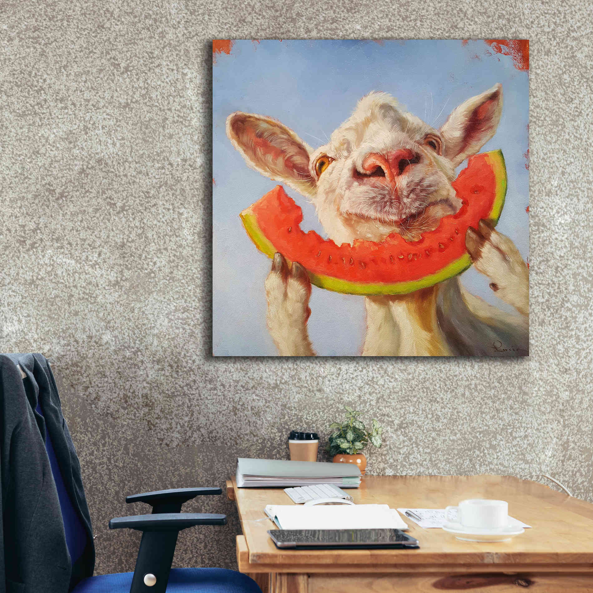 'Summer Treat' by Lucia Heffernan, Canvas Wall Art,37x37