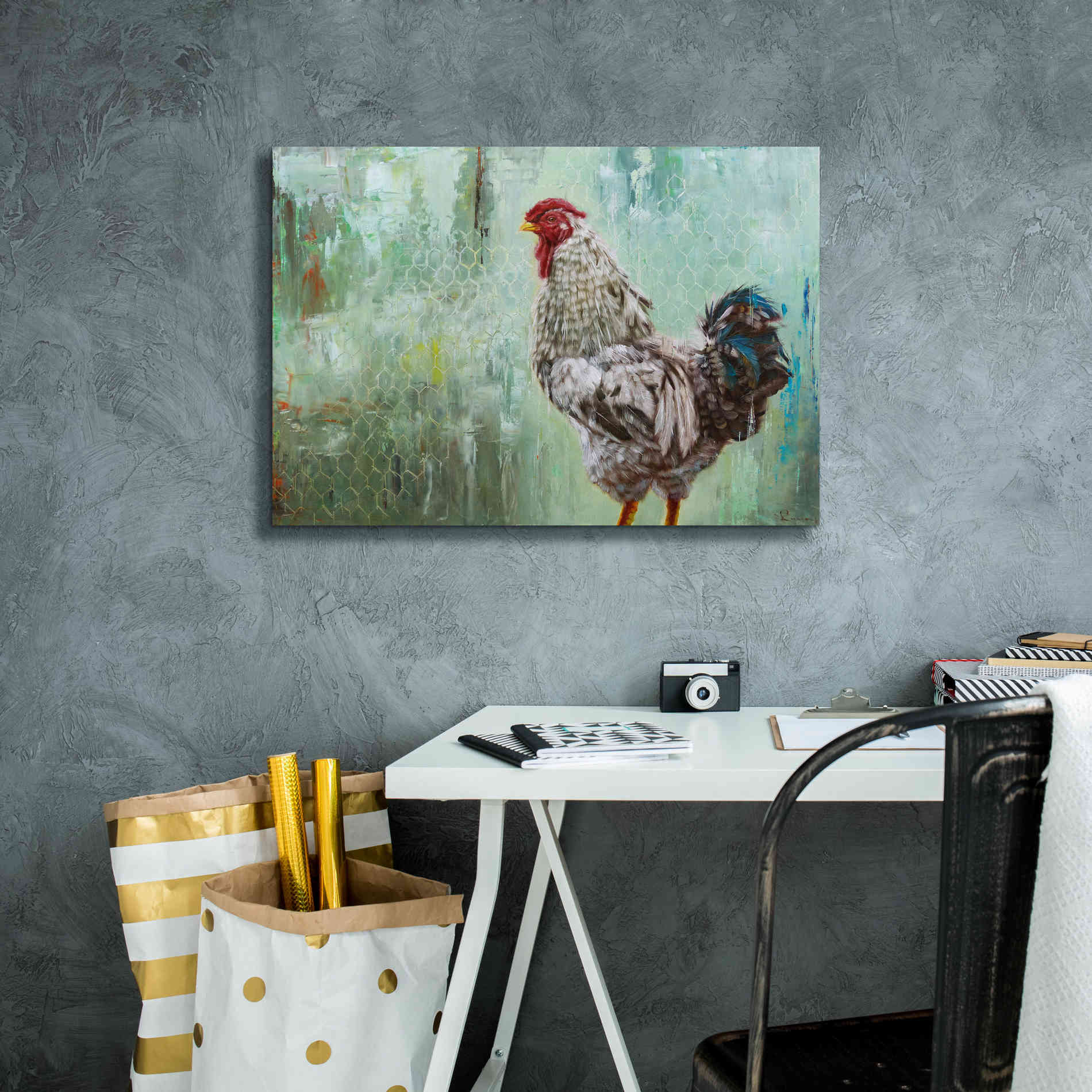 'The General' by Lucia Heffernan, Canvas Wall Art,26x18