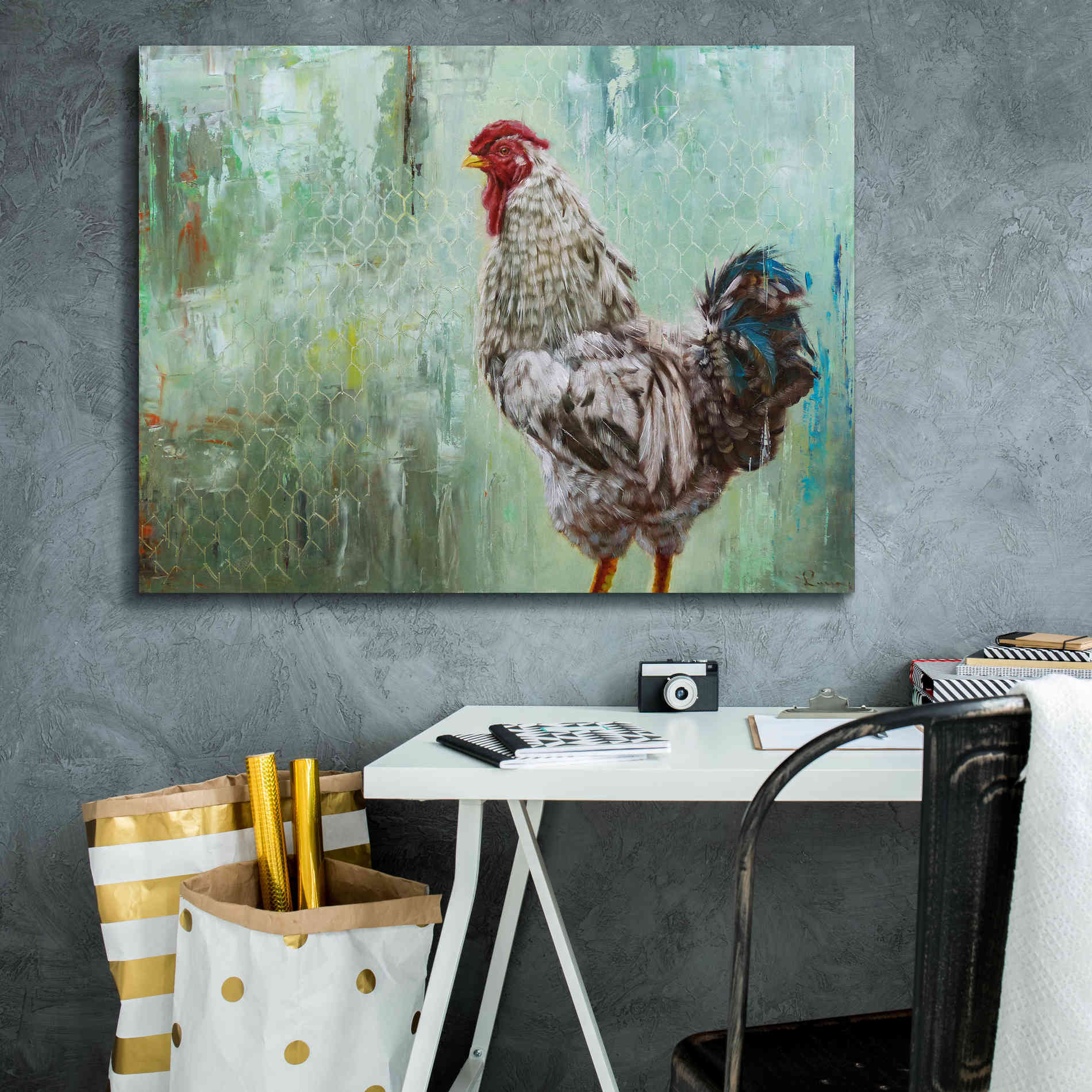 'The General' by Lucia Heffernan, Canvas Wall Art,34x26