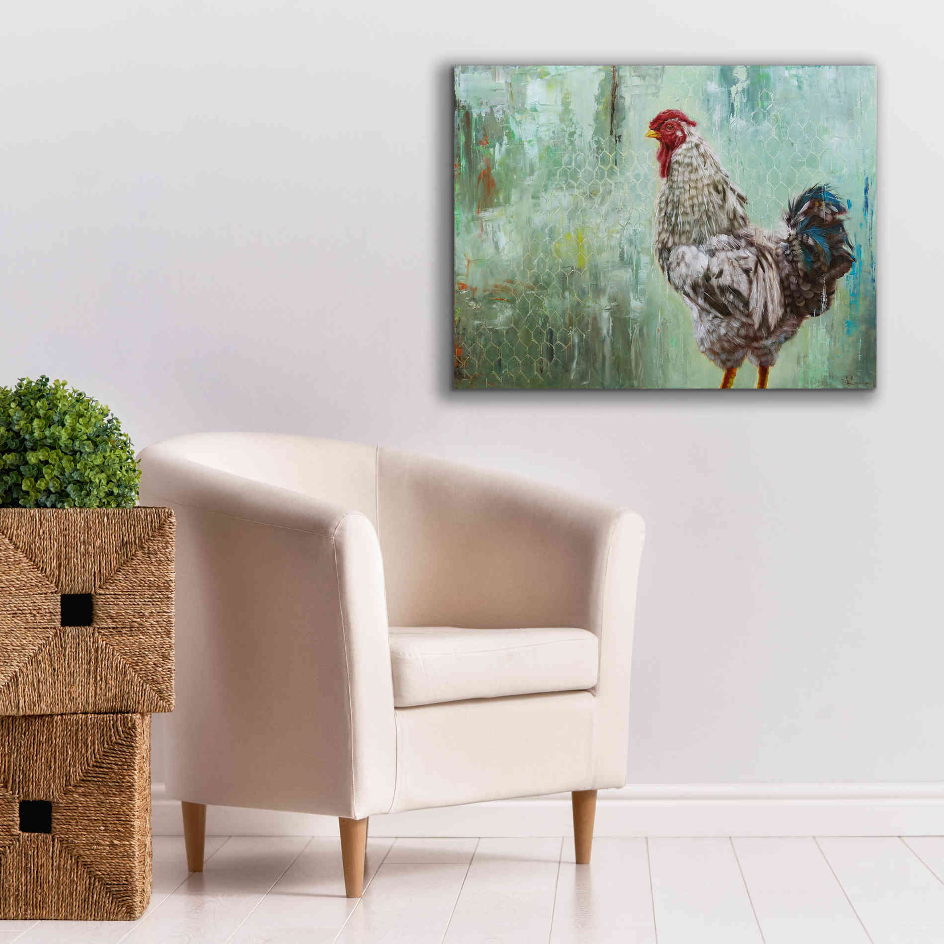 'The General' by Lucia Heffernan, Canvas Wall Art,34x26