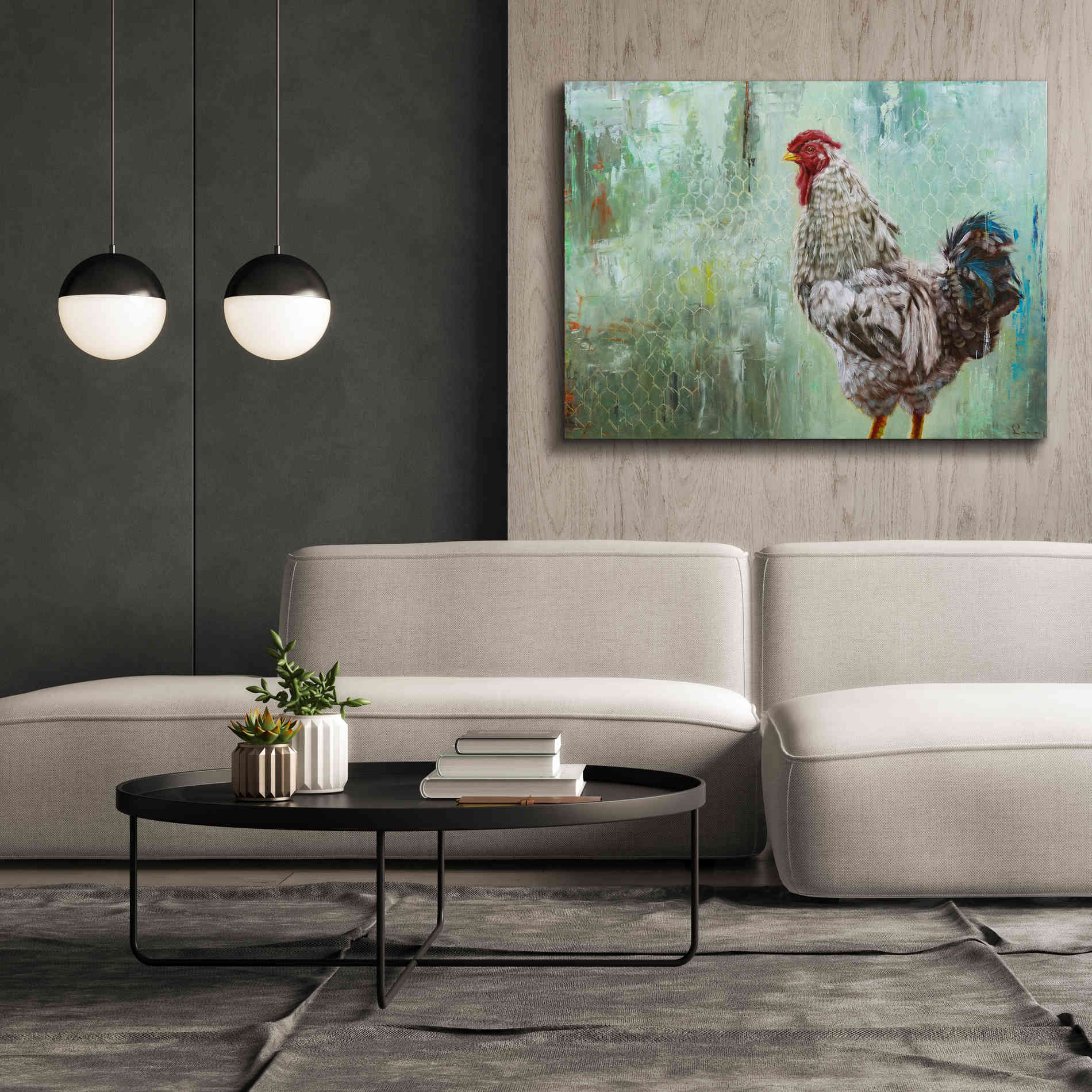 'The General' by Lucia Heffernan, Canvas Wall Art,54x40