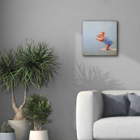 Image of 'The Plunge' by Lucia Heffernan, Canvas Wall Art,18x18