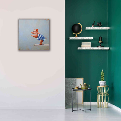 Image of 'The Plunge' by Lucia Heffernan, Canvas Wall Art,26x26