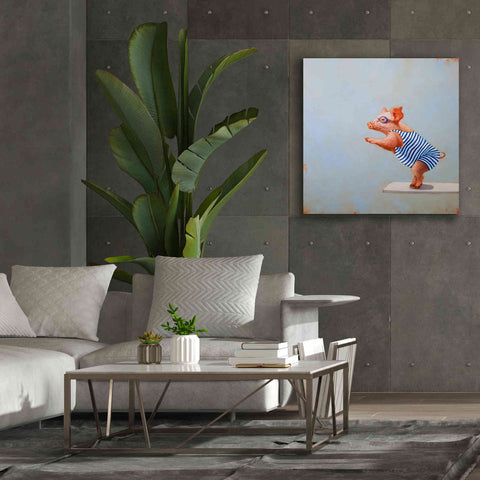 Image of 'The Plunge' by Lucia Heffernan, Canvas Wall Art,37x37