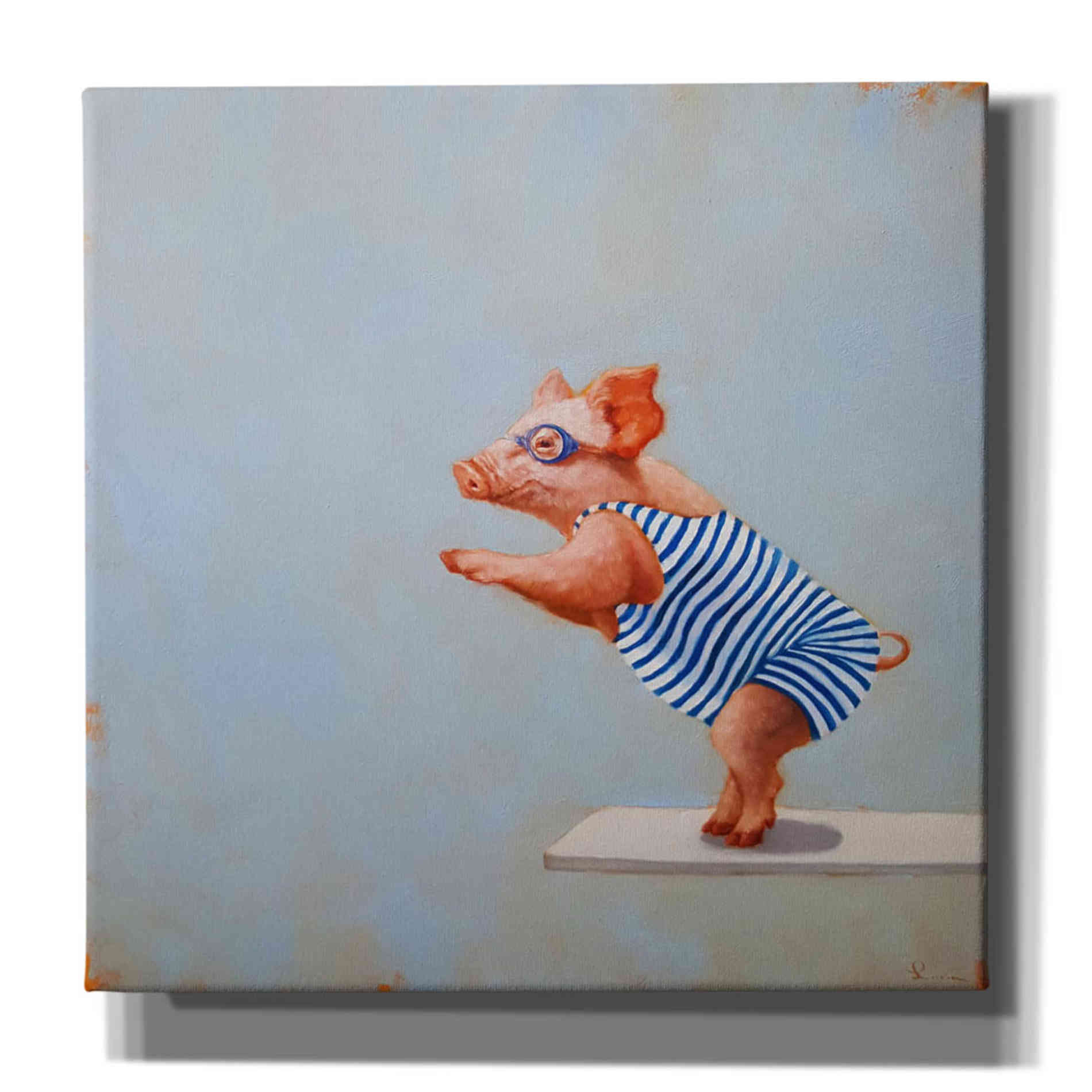 'The Plunge' by Lucia Heffernan, Canvas Wall Art