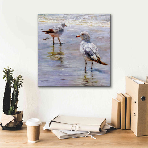 Image of 'Waders' by Lucia Heffernan, Canvas Wall Art,18x18