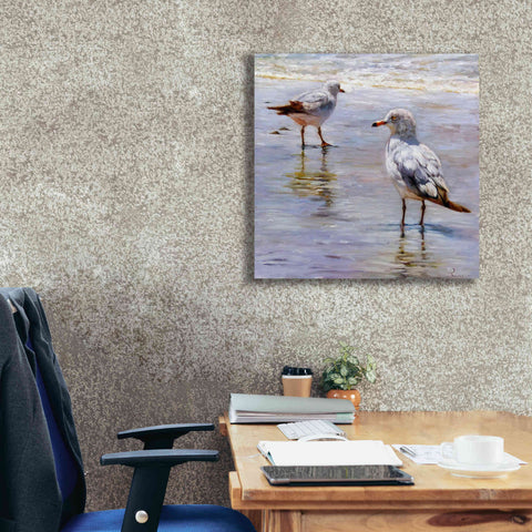 Image of 'Waders' by Lucia Heffernan, Canvas Wall Art,26x26