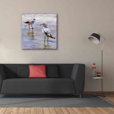 Image of 'Waders' by Lucia Heffernan, Canvas Wall Art,37x37