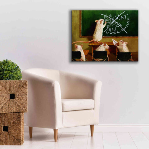 Image of 'When the Cat Is Away' by Lucia Heffernan, Canvas Wall Art,34x26