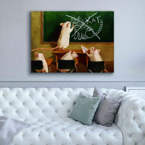 Image of 'When the Cat Is Away' by Lucia Heffernan, Canvas Wall Art,54x40