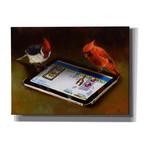 Image of 'Angry Birds' by Lucia Heffernan, Canvas Wall Art