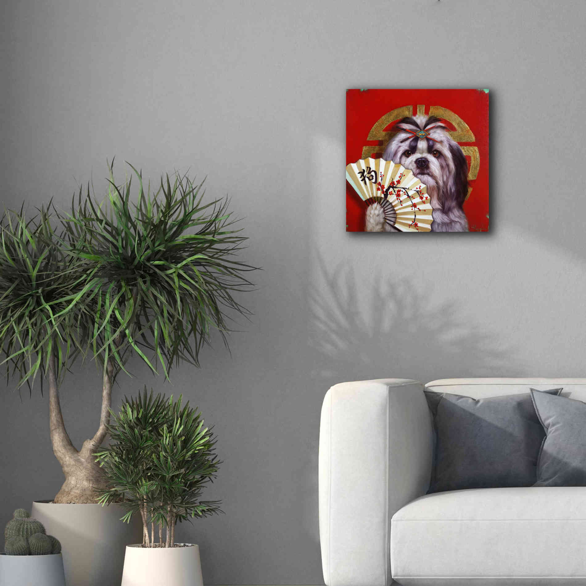 'Eternal Companion' by Lucia Heffernan, Canvas Wall Art,18x18