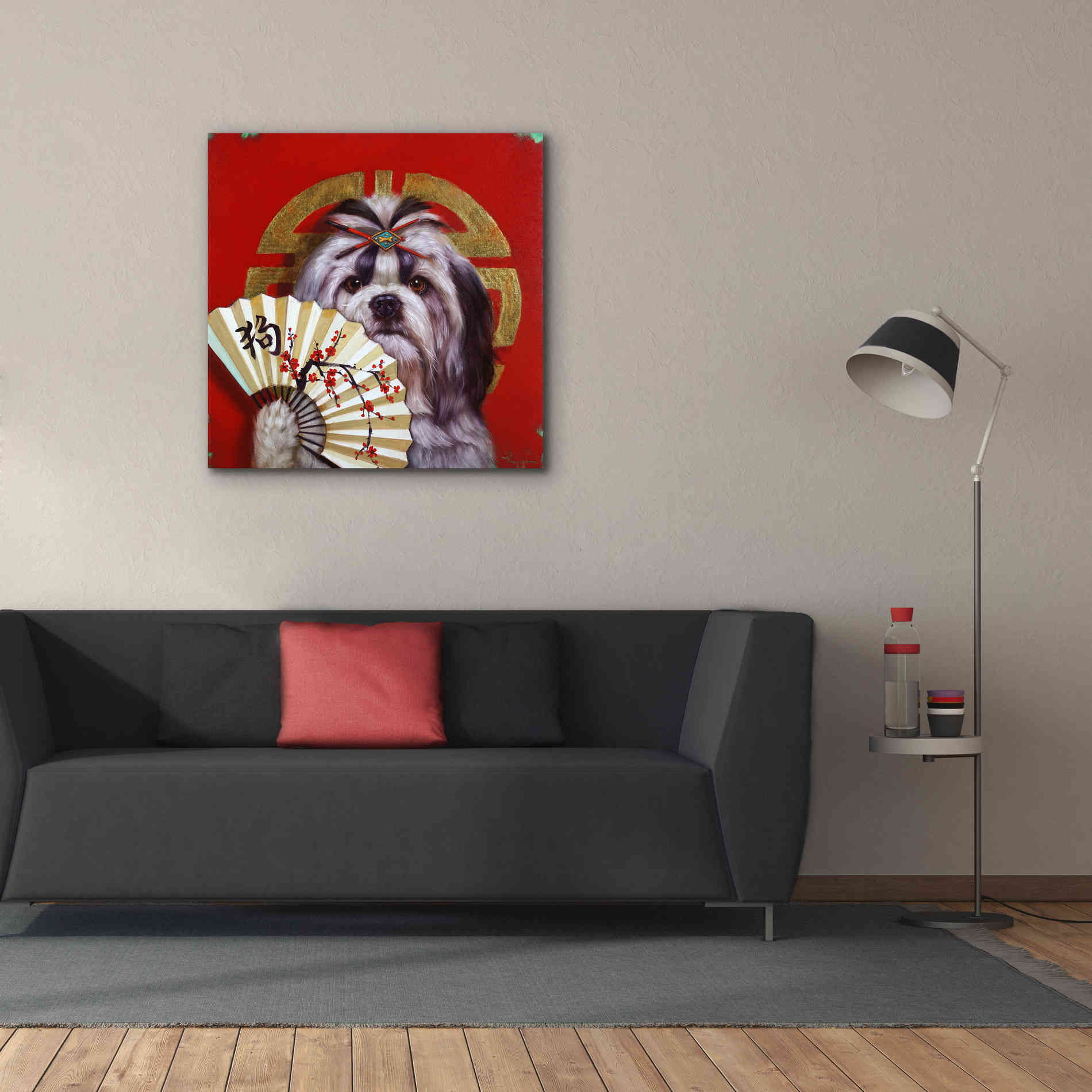 'Eternal Companion' by Lucia Heffernan, Canvas Wall Art,37x37