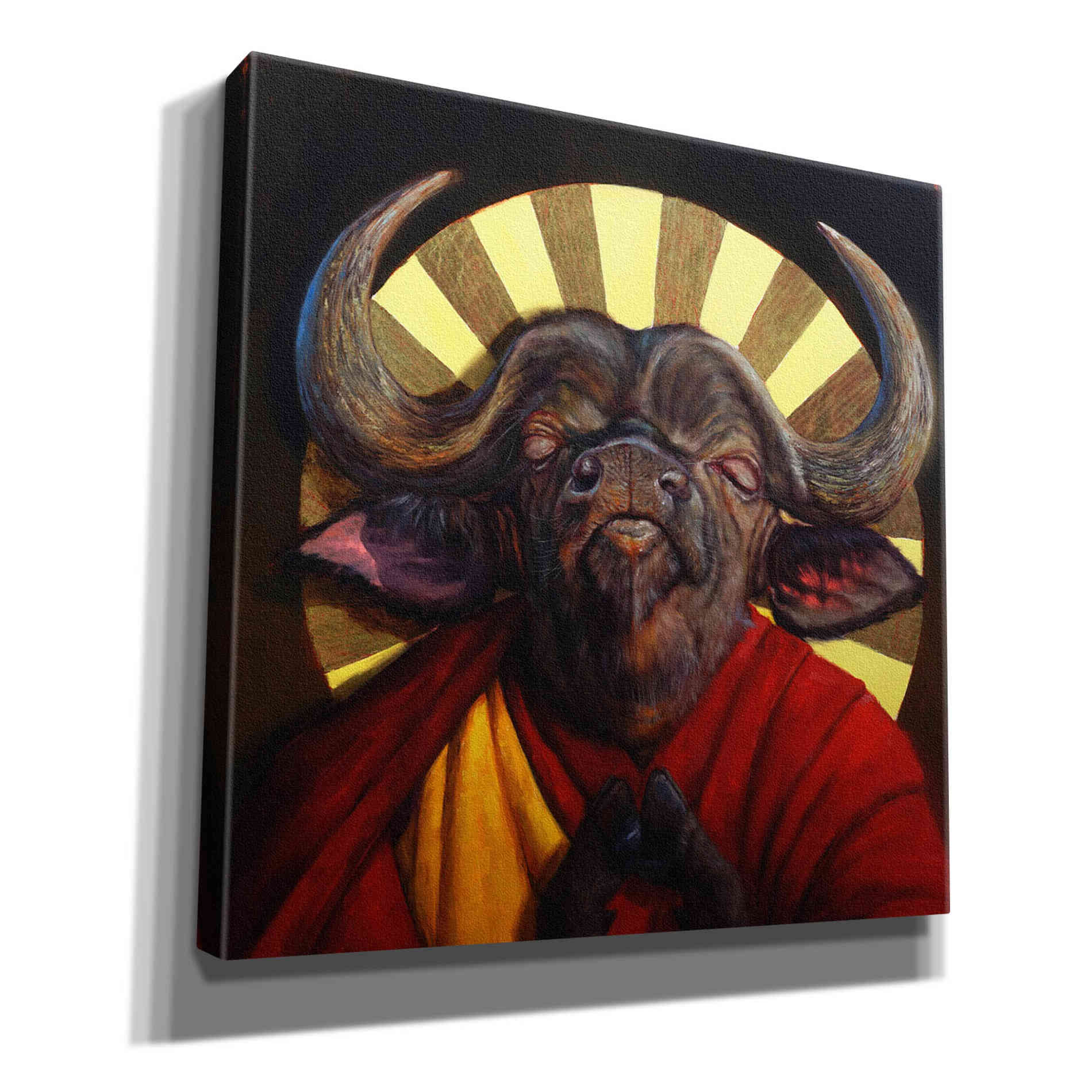 'Holy Cow II' by Lucia Heffernan, Canvas Wall Art