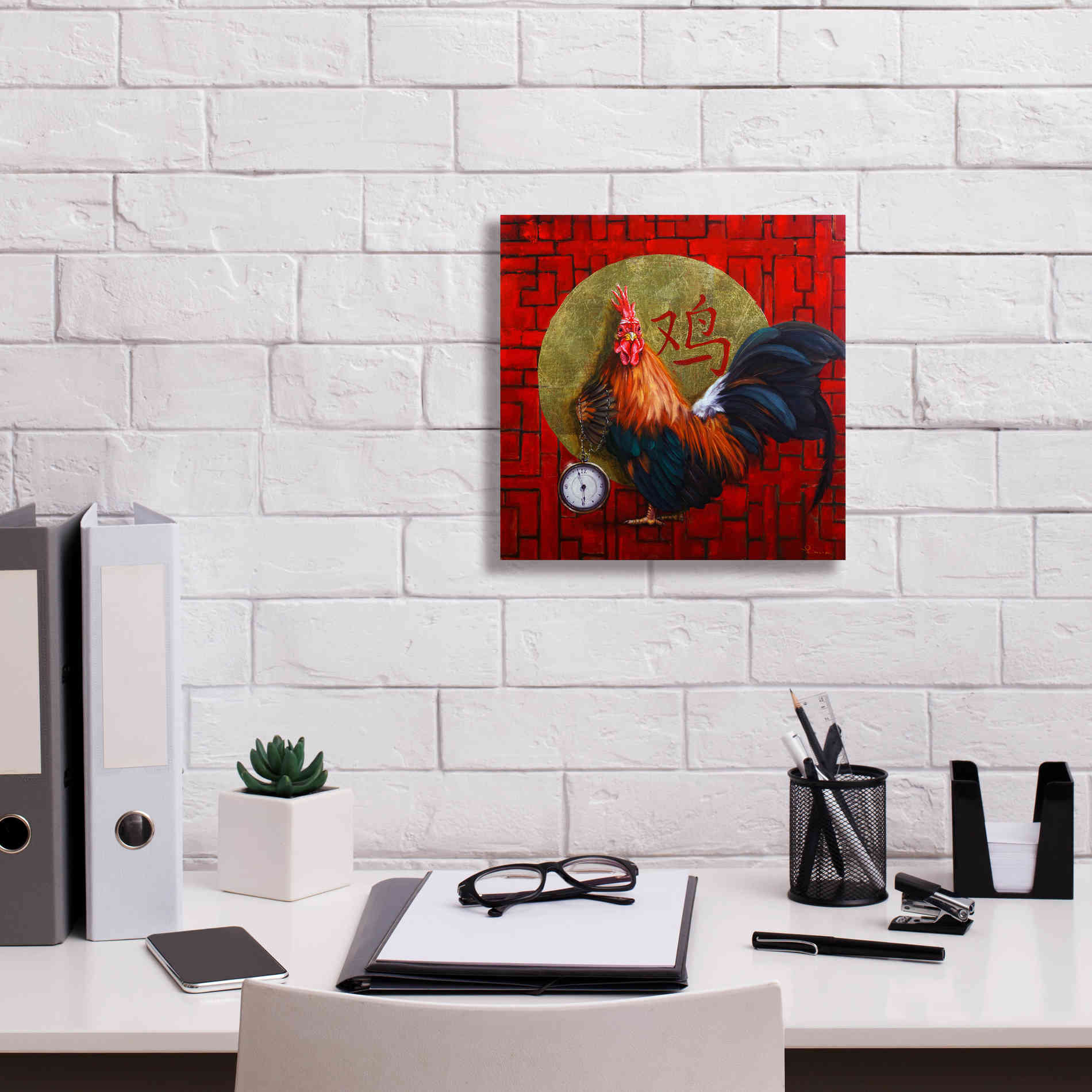 'Keeper of Time' by Lucia Heffernan, Canvas Wall Art,12x12