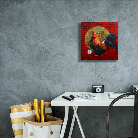 Image of 'Keeper of Time' by Lucia Heffernan, Canvas Wall Art,12x12