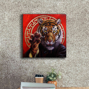 'Legend of Tiger Claw' by Lucia Heffernan, Canvas Wall Art,18x18