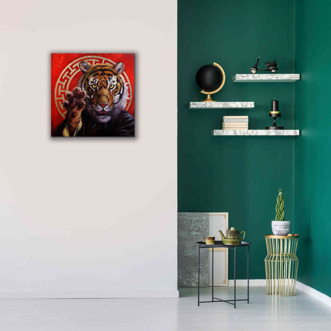 Image of 'Legend of Tiger Claw' by Lucia Heffernan, Canvas Wall Art,26x26