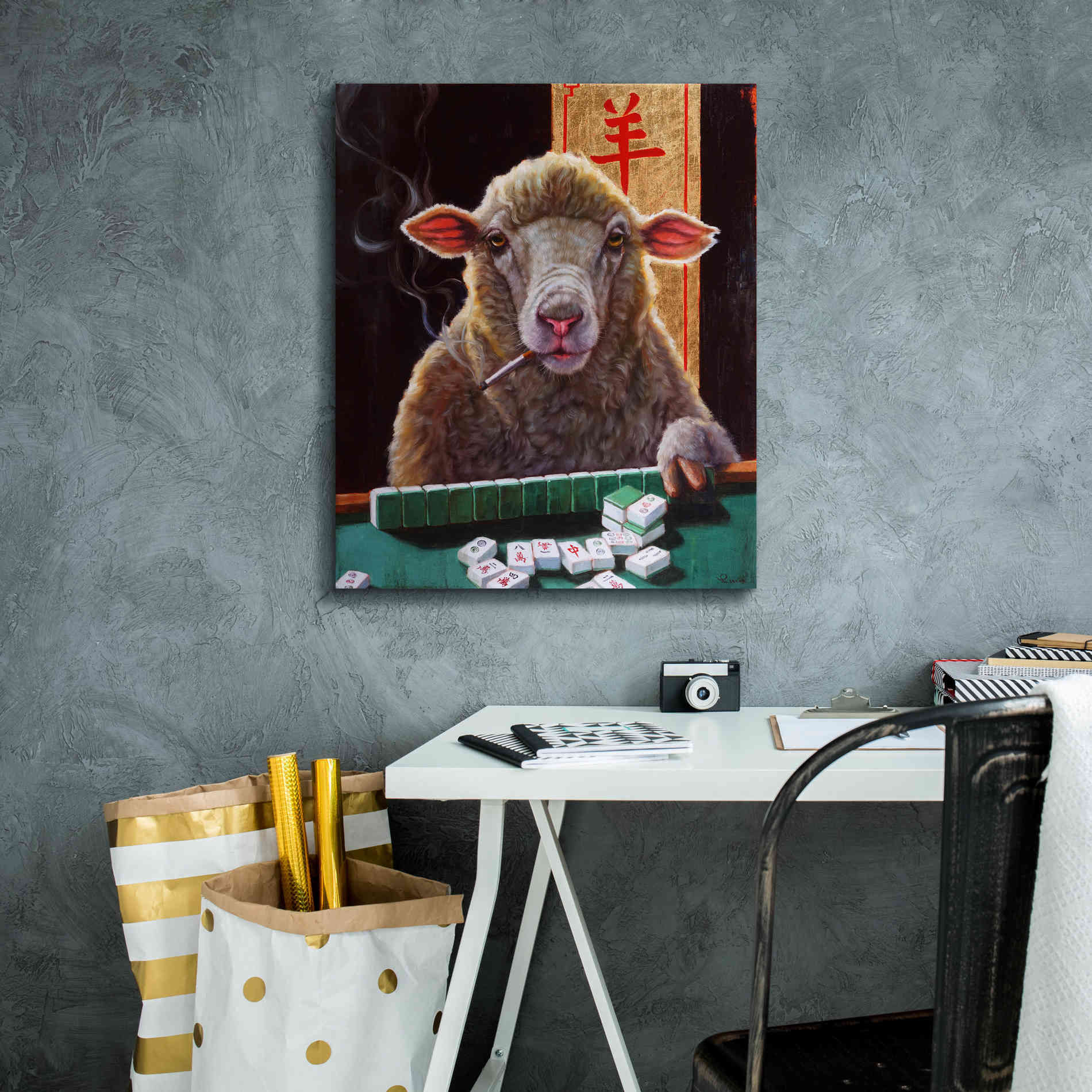 'Principle for Life' by Lucia Heffernan, Canvas Wall Art,20x24