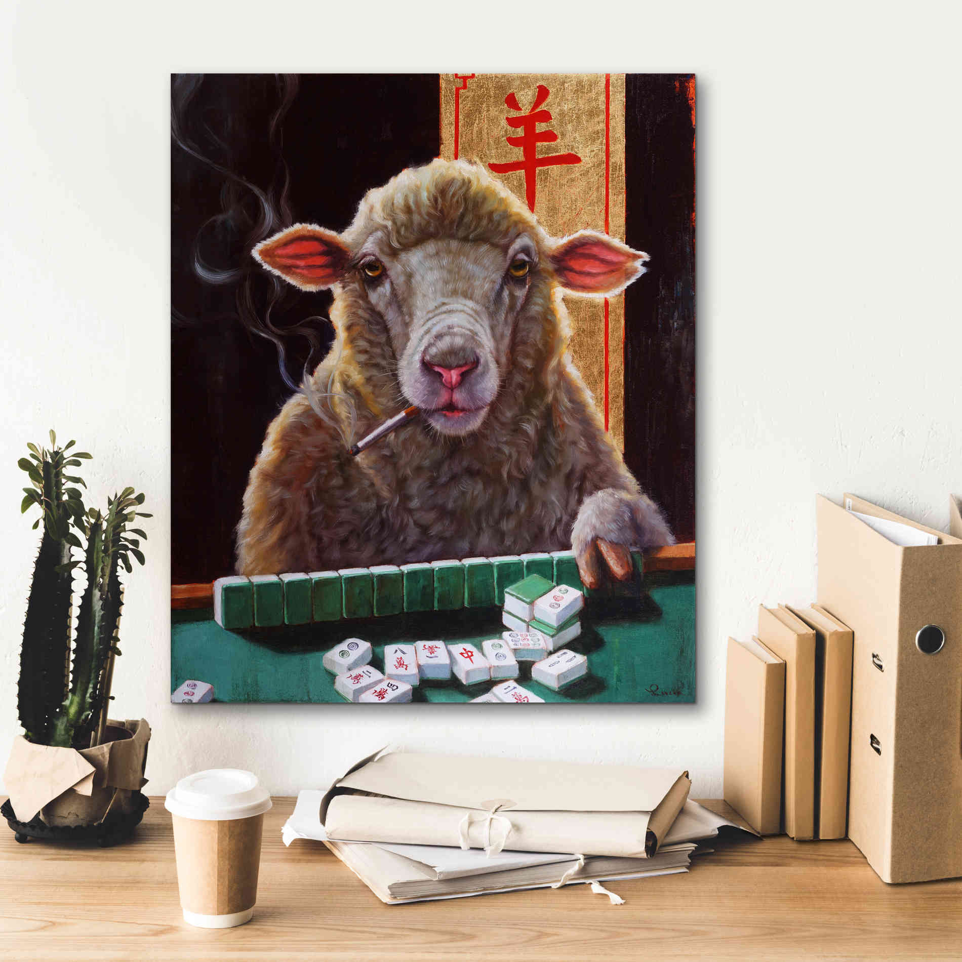 'Principle for Life' by Lucia Heffernan, Canvas Wall Art,20x24