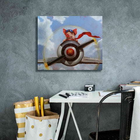 Image of 'When Pigs Fly' by Lucia Heffernan, Canvas Wall Art,24x20
