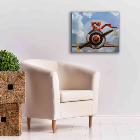Image of 'When Pigs Fly' by Lucia Heffernan, Canvas Wall Art,24x20
