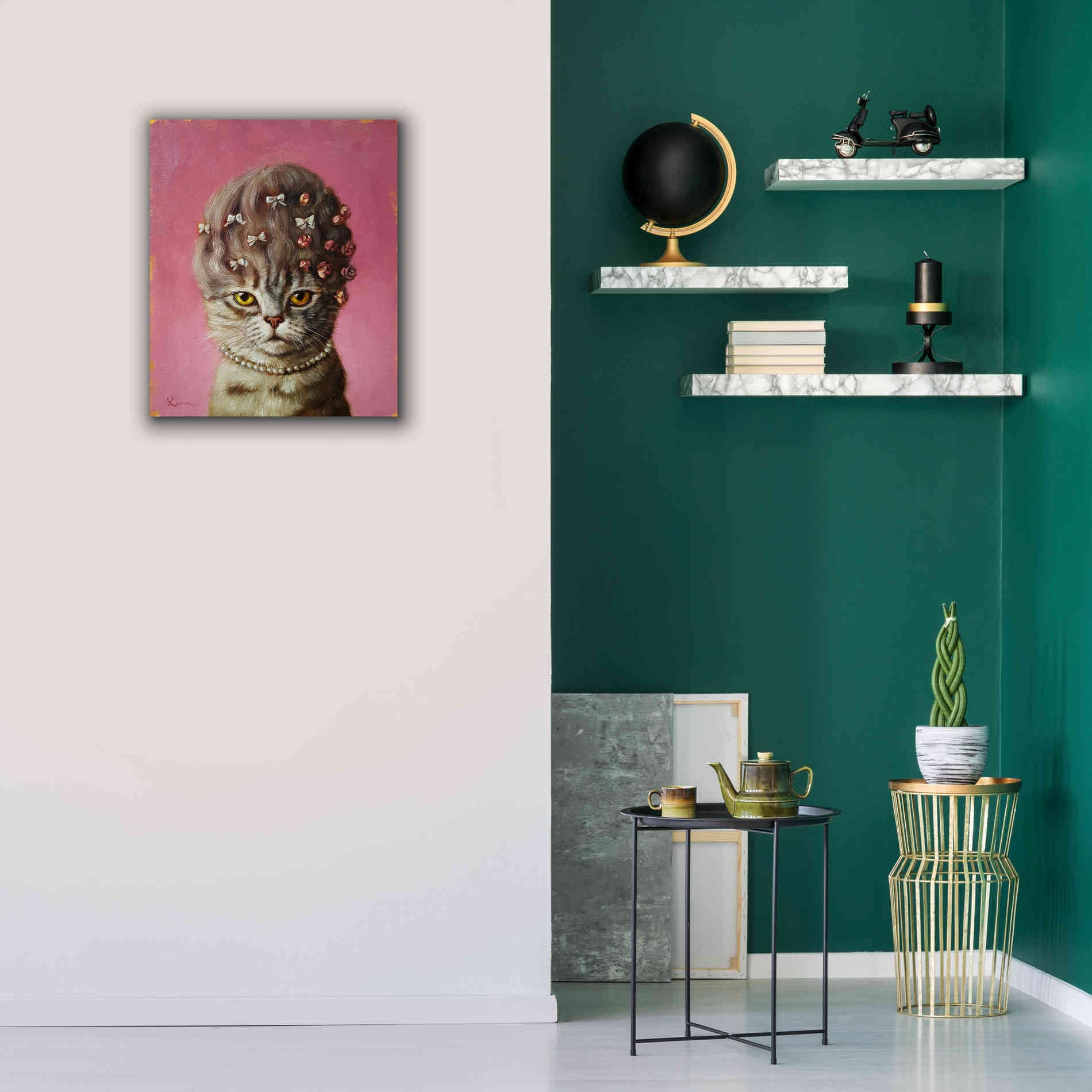 'Marie Catoinette' by Lucia Heffernan, Canvas Wall Art,20x24