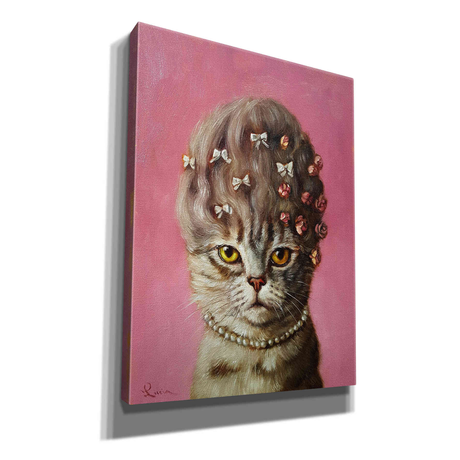 'Marie Catoinette' by Lucia Heffernan, Canvas Wall Art