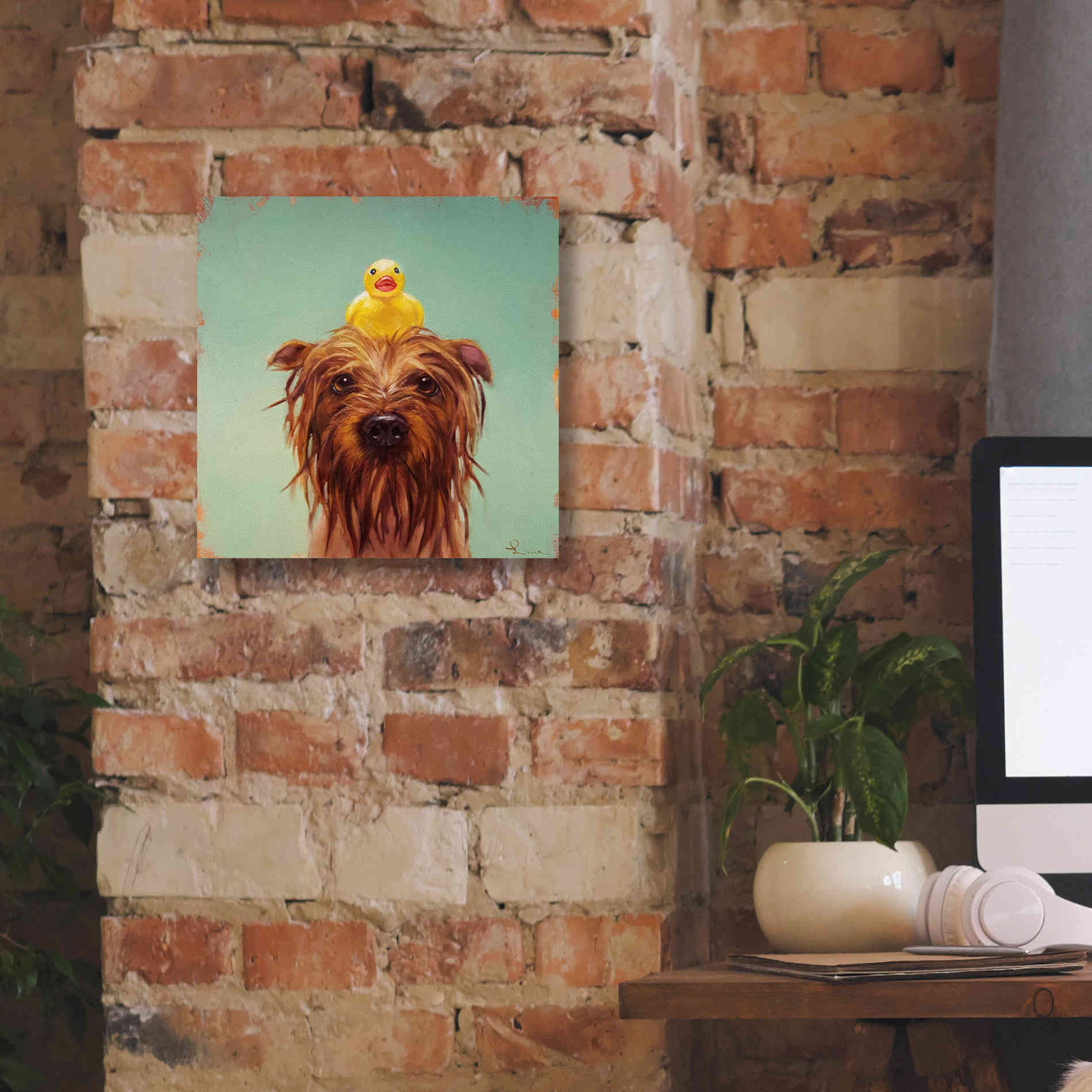 'Bath Time' by Lucia Heffernan, Canvas Wall Art,12x12