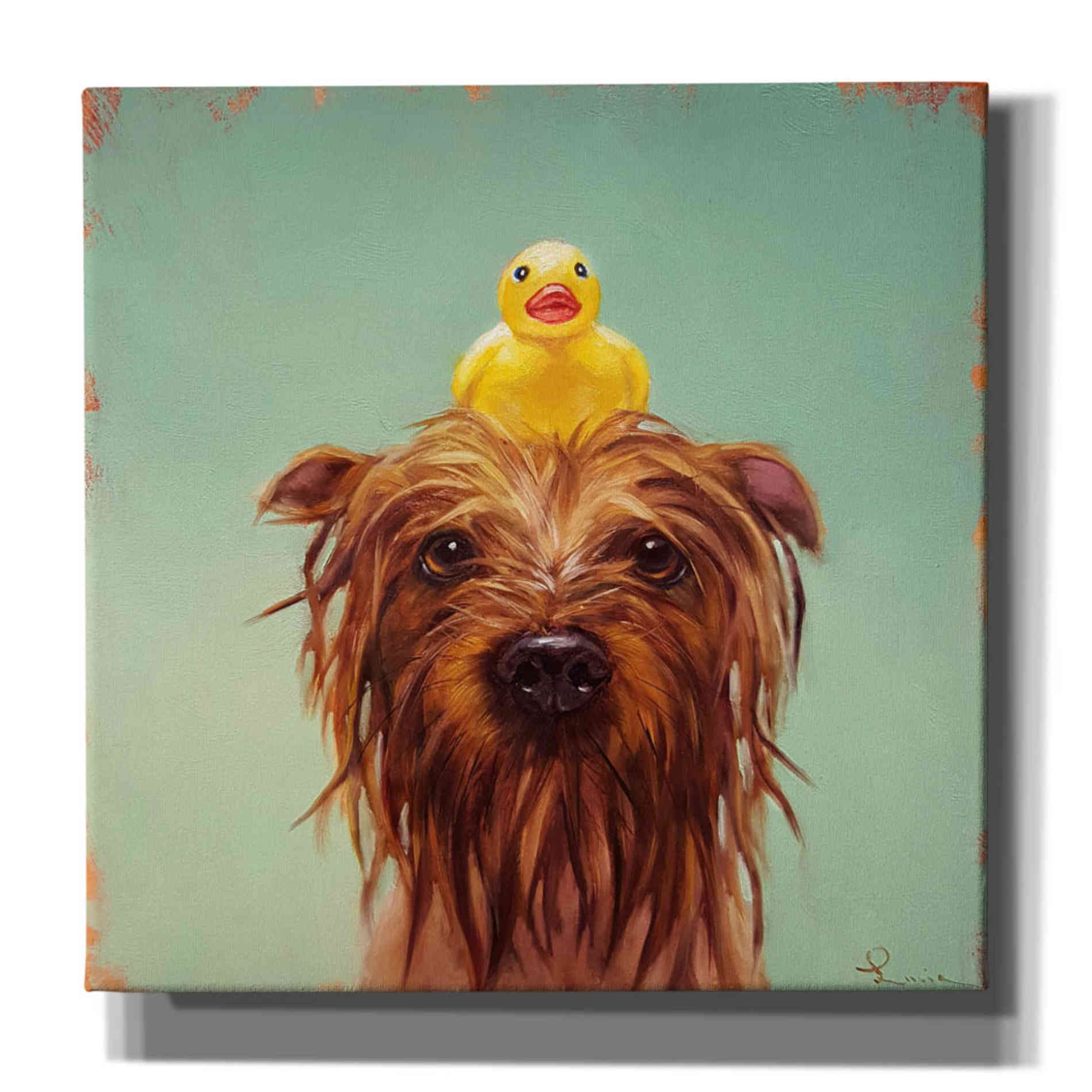 'Bath Time' by Lucia Heffernan, Canvas Wall Art