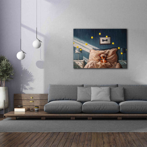 Image of 'Bentleyâ€™s Dream' by Lucia Heffernan, Canvas Wall Art,54x40