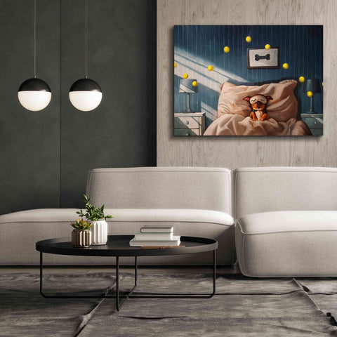 Image of 'Bentleyâ€™s Dream' by Lucia Heffernan, Canvas Wall Art,54x40