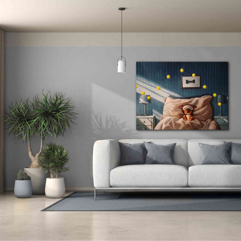 Image of 'Bentleyâ€™s Dream' by Lucia Heffernan, Canvas Wall Art,54x40