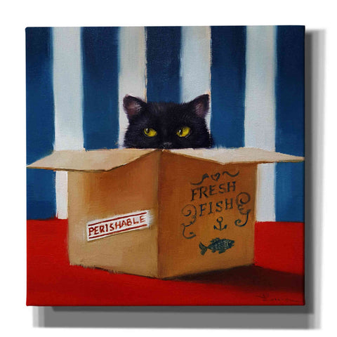 Image of 'Cat Burglar' by Lucia Heffernan, Canvas Wall Art