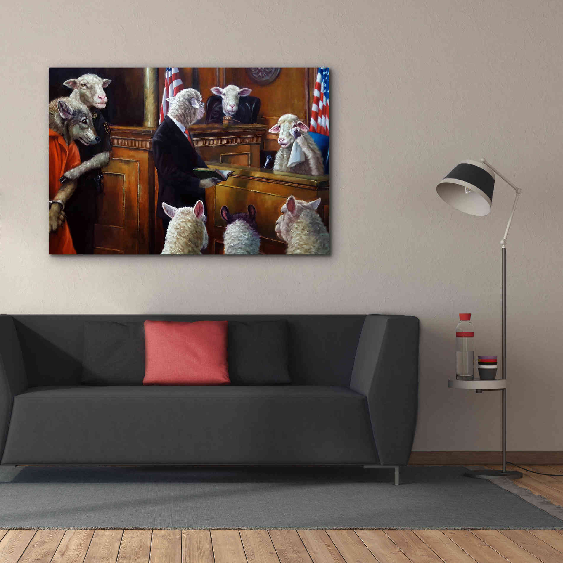 'Eyewitness' by Lucia Heffernan, Canvas Wall Art,60x40