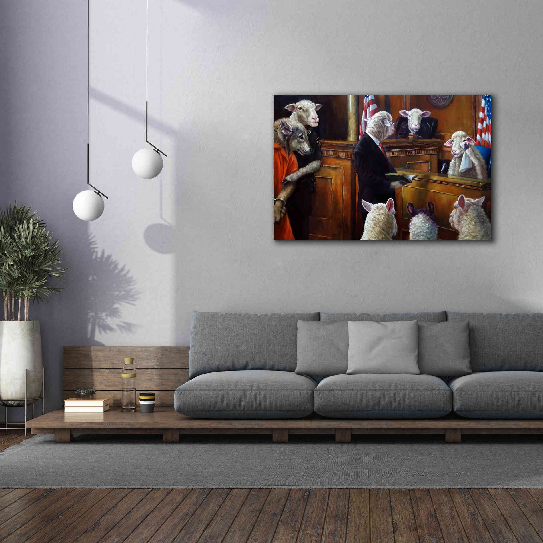 'Eyewitness' by Lucia Heffernan, Canvas Wall Art,60x40