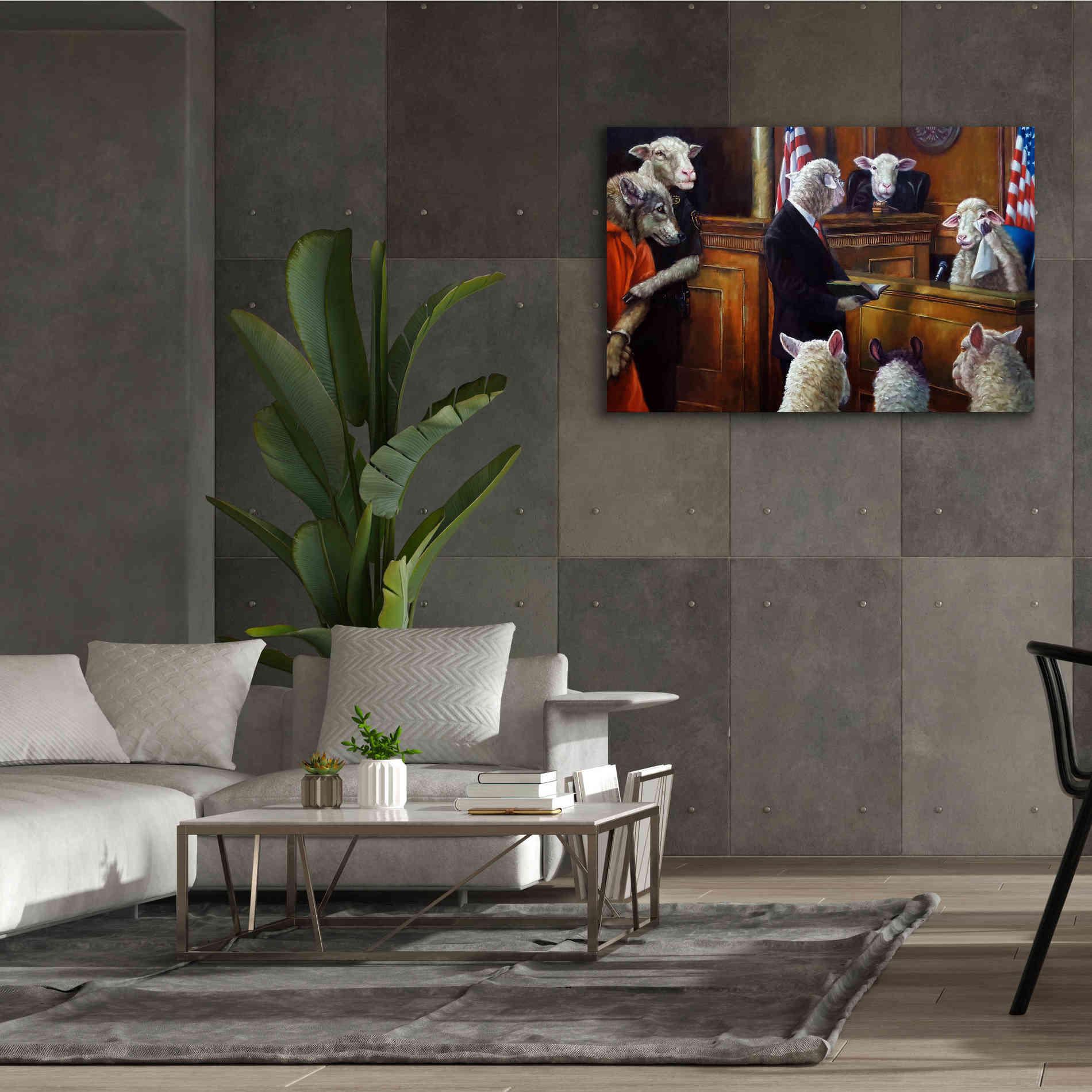 'Eyewitness' by Lucia Heffernan, Canvas Wall Art,60x40