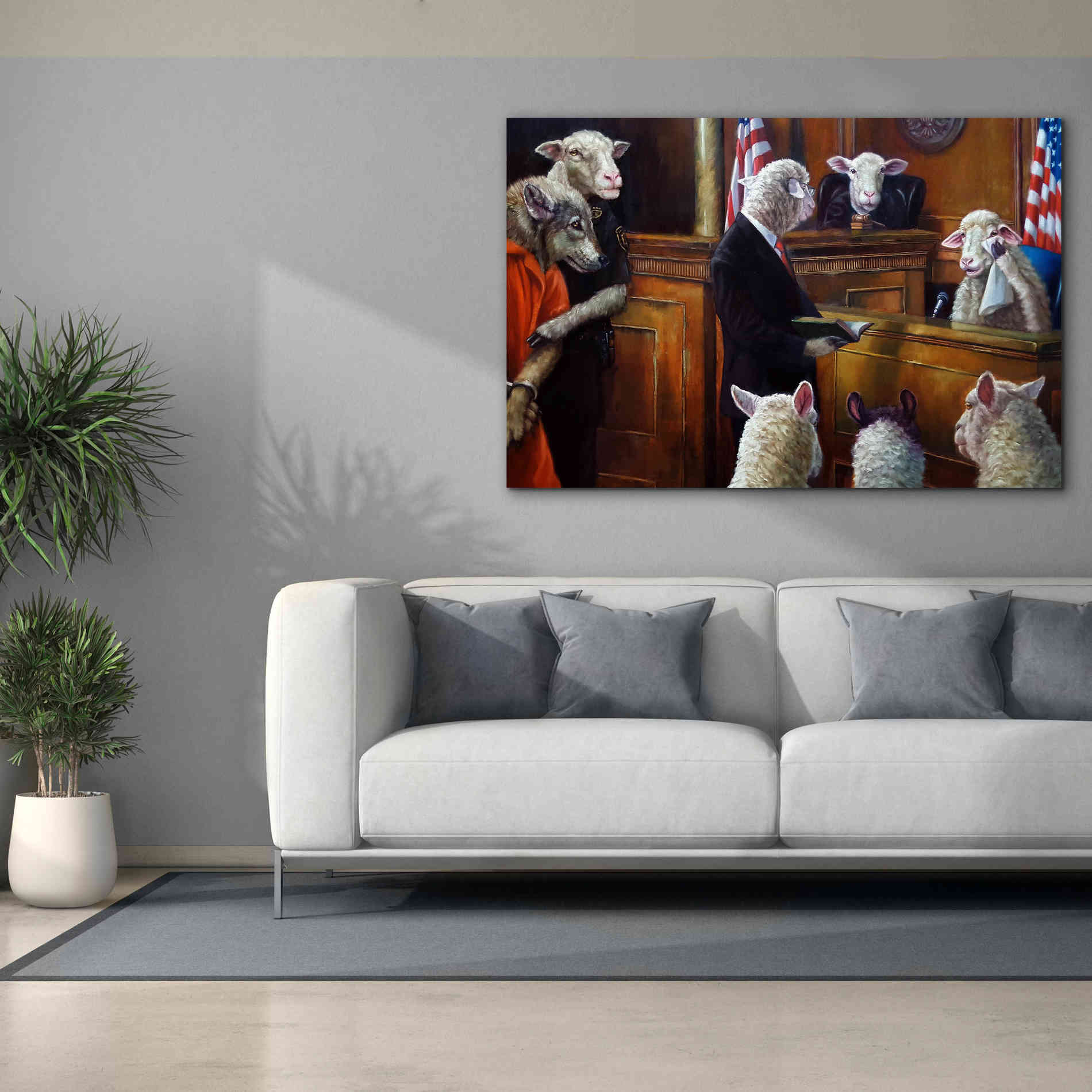 'Eyewitness' by Lucia Heffernan, Canvas Wall Art,60x40