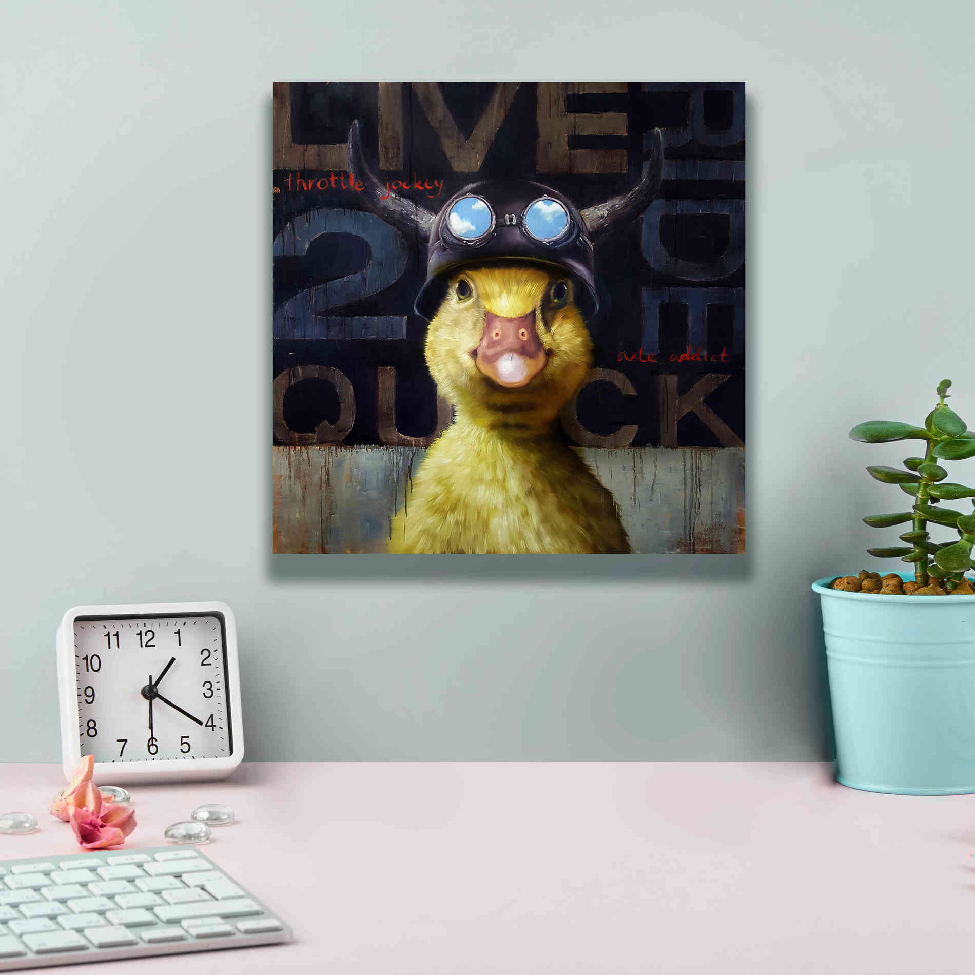 'Full Throttle' by Lucia Heffernan, Canvas Wall Art,12x12