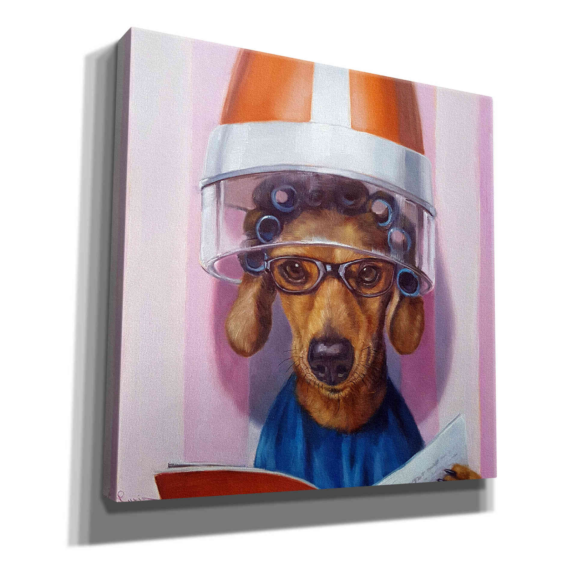 'Ms. Canela' by Lucia Heffernan, Canvas Wall Art